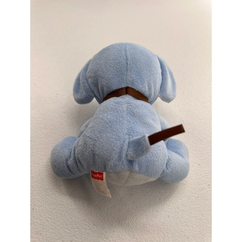 Fisher-Price Blue Elephant Plush Baby Toy 7
